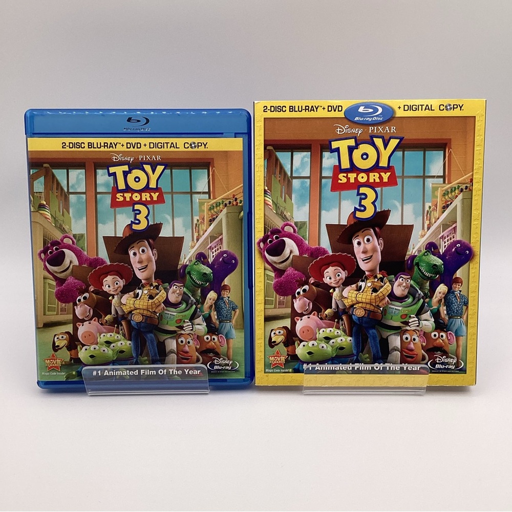 Toy Story 3 2010 2-Disc Blu-Ray & DVD + Digital Hard Copy & Bonus Disc (4 Total)